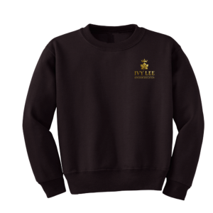 Ivy Lee Kingdom Black Crew Sweater