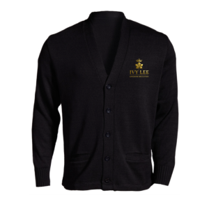 Ivy Lee Kingdom Black Cardigan Sweater